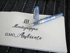 Montegrappa Elmo Ambiente Ocean Demonstrator Fountain pen Fine nib MIB