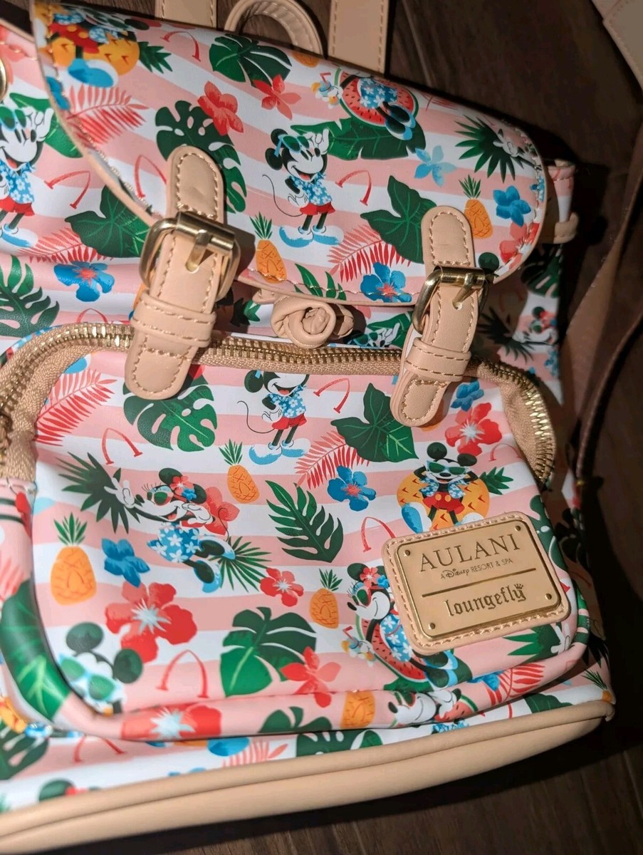 Disney - Loungefly - Aulani Tropical Floral Mini Backpack  display picture 3