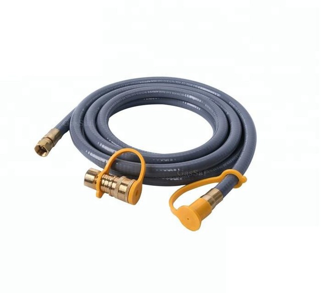 12 FT Natural Gas 3/8" Hose with Quick Connect 3/8Inch for Napoleon