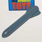 GI Joe Conquest X 30 DROP BOMB missile original 1986 vehicle gray weapon part
