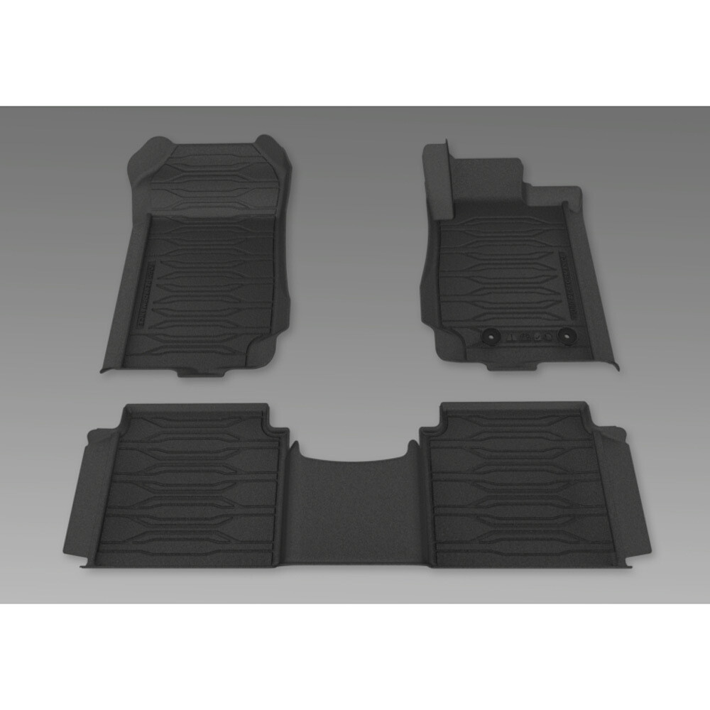 Genuine Ford Interior Protection Front & Rear Mats All Weather Dish