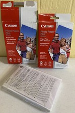Canon Photo Paper Plus Glossy 4x6  120 Sheets BRAND NEW  52 Sheets In Open Box