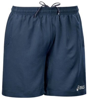 Asics Trainingshose Bermuda Hose kurz Sporthose blau Sport S M  Herr NEU