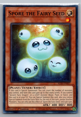 Yugioh Spore The Fairy Seed ALIN-EN007 Common Alliance Insight - NM