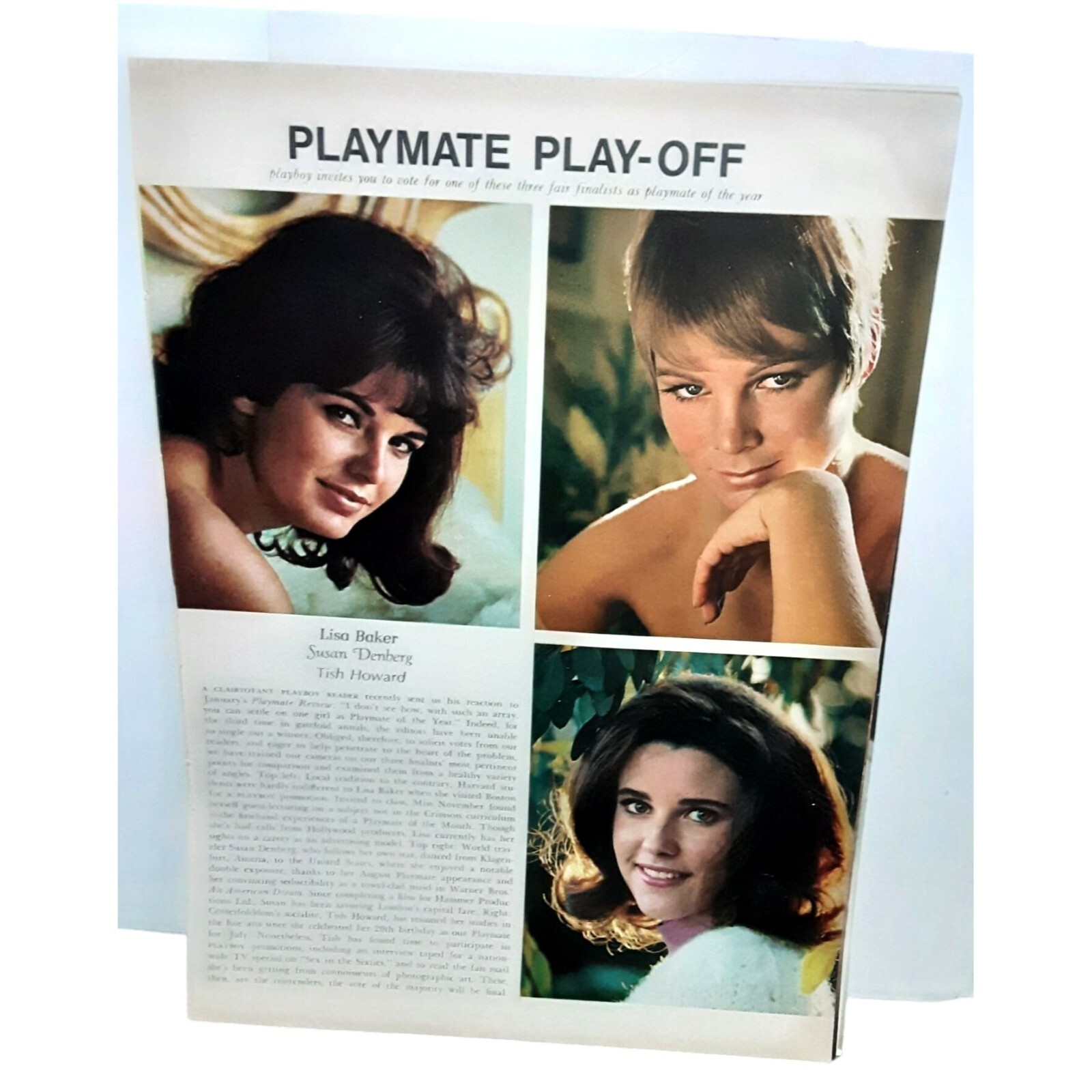1967 Playboy Playmate Playoff Lisa Baker Susan Denberg Tish Howard