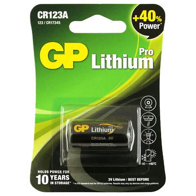 GP Batteries Lithium-Mangandioxid Rundzelle 070CR 3V CR17345 2-3A