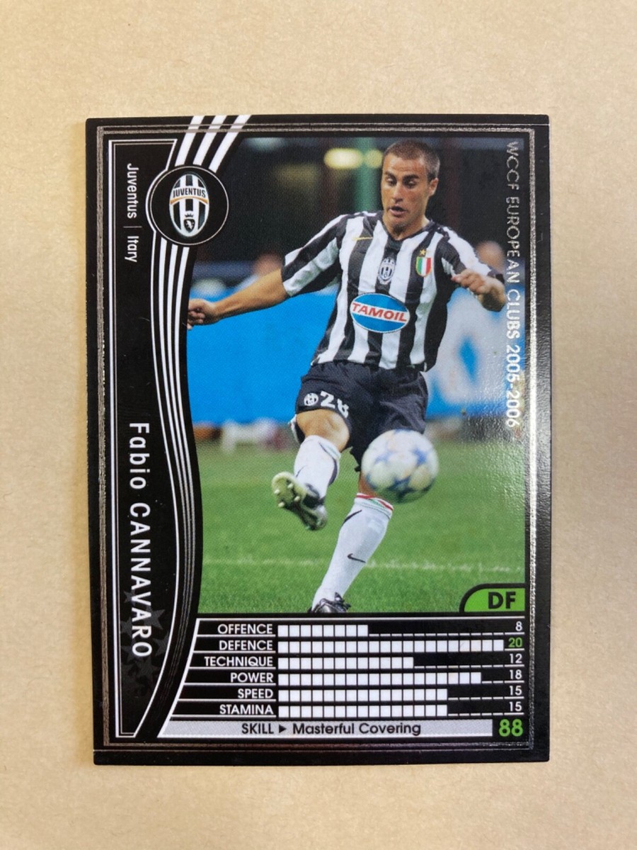 Fabio CANNAVARO #210 2005-2006 05-06 Panini WCCF | eBay