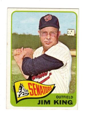 1965 Topps Jim King Washington Senators #38 EXC+