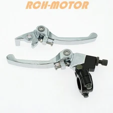 7/8" FOLDING BRAKE CLUTCH LEVER SET SDG SSR 70 110 107 125 PIT BIKE Dirt Bike