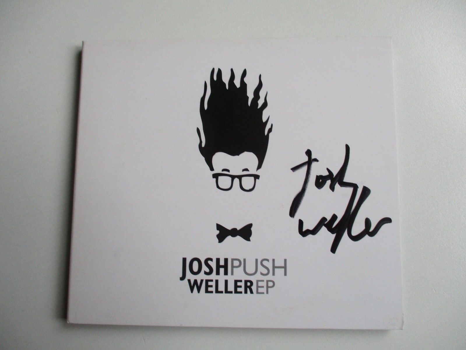 JOSH WELLER - RARE SIGNED CD - PUSH EP - HAND SIGNED / AUTOGRAPHED