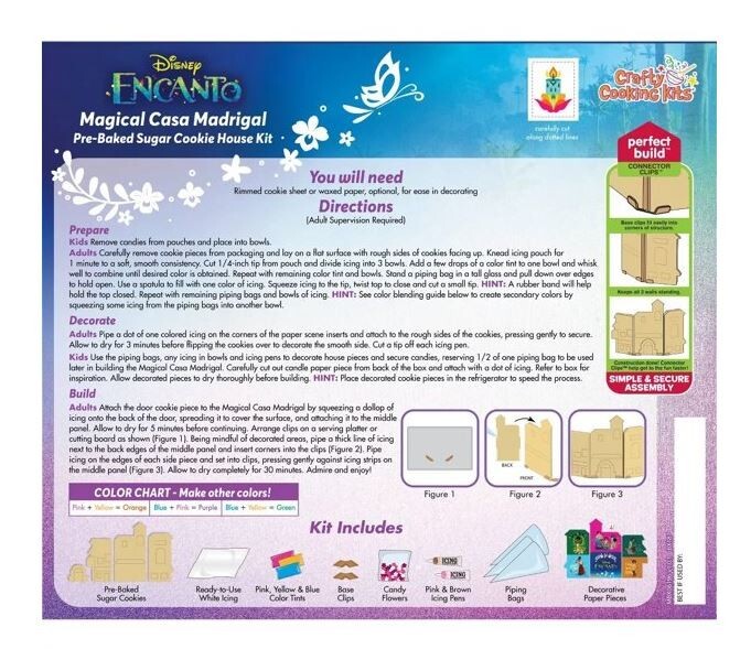 Disney Encanto Holiday Magical Casita Madrigal Sugar House Kit 25