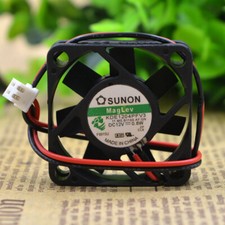 For SUNON 4CM 4010 DC 12V 1.1W KDE1204PFV3 2-wire Silent Cooling Fan