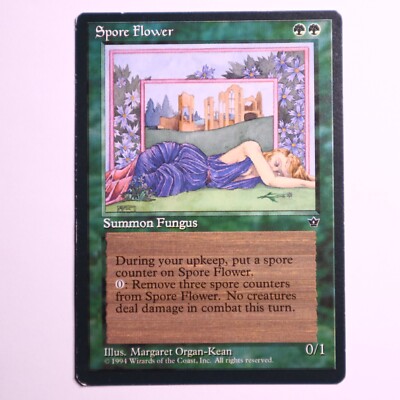 Magic the Gathering MTG - Sporenblume - Fallen Empires - Green Creature Fungus