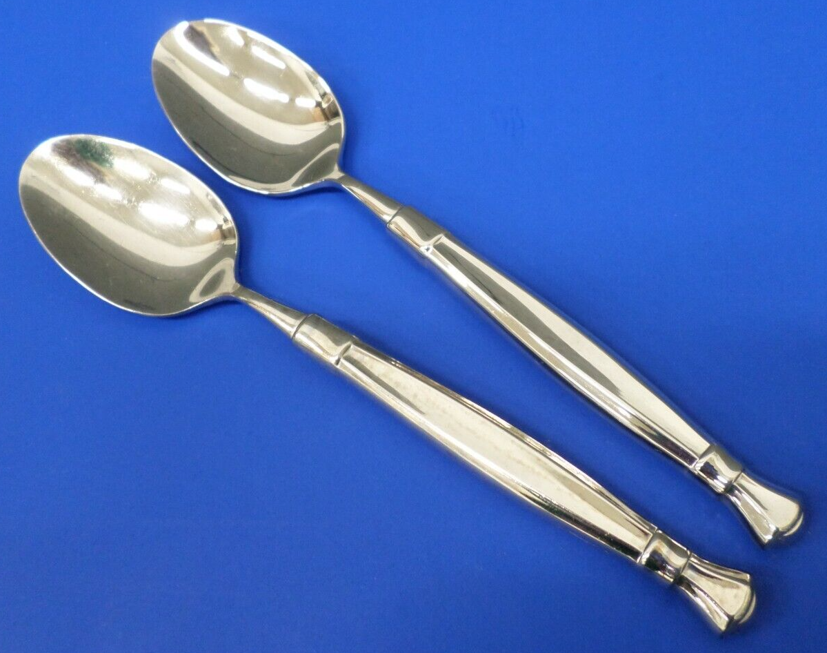2 Oneida ACT I / ACT 1 Glossy 18/10 Stainless USA Flatware 6 1/2