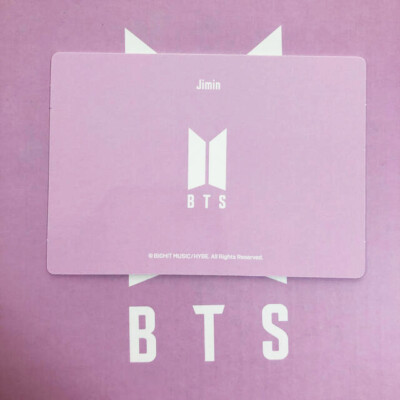 BTS MERCH BOX #7 Official Photo Card JUNGKOOK V JIMIN JIN SUGA J