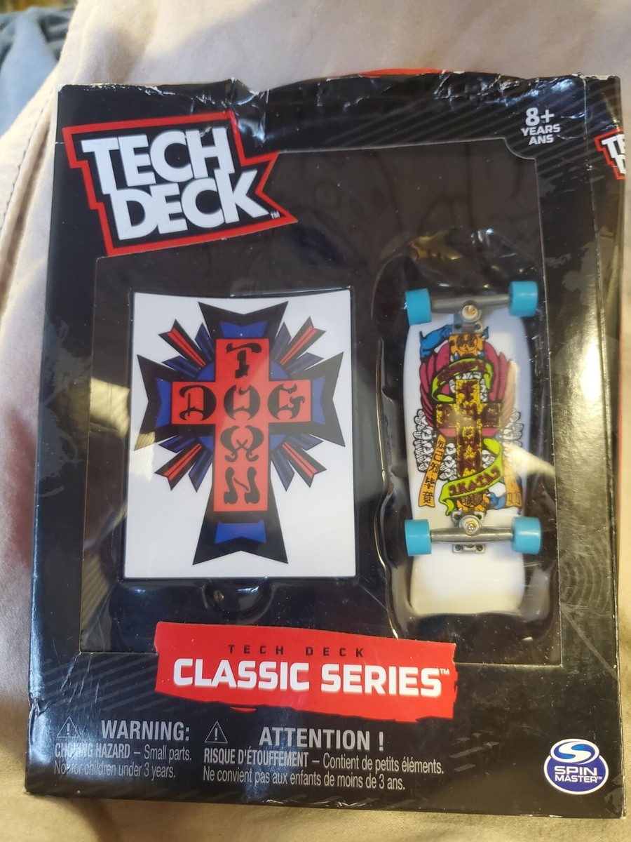 Tech Deck Classic Series Dog Town White Fingerboard Rare Scott