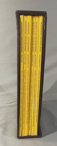 National Geographic Magazine July-Dec. 2007 With Faux Leather Bound Slipcase - Picture 7 of 22