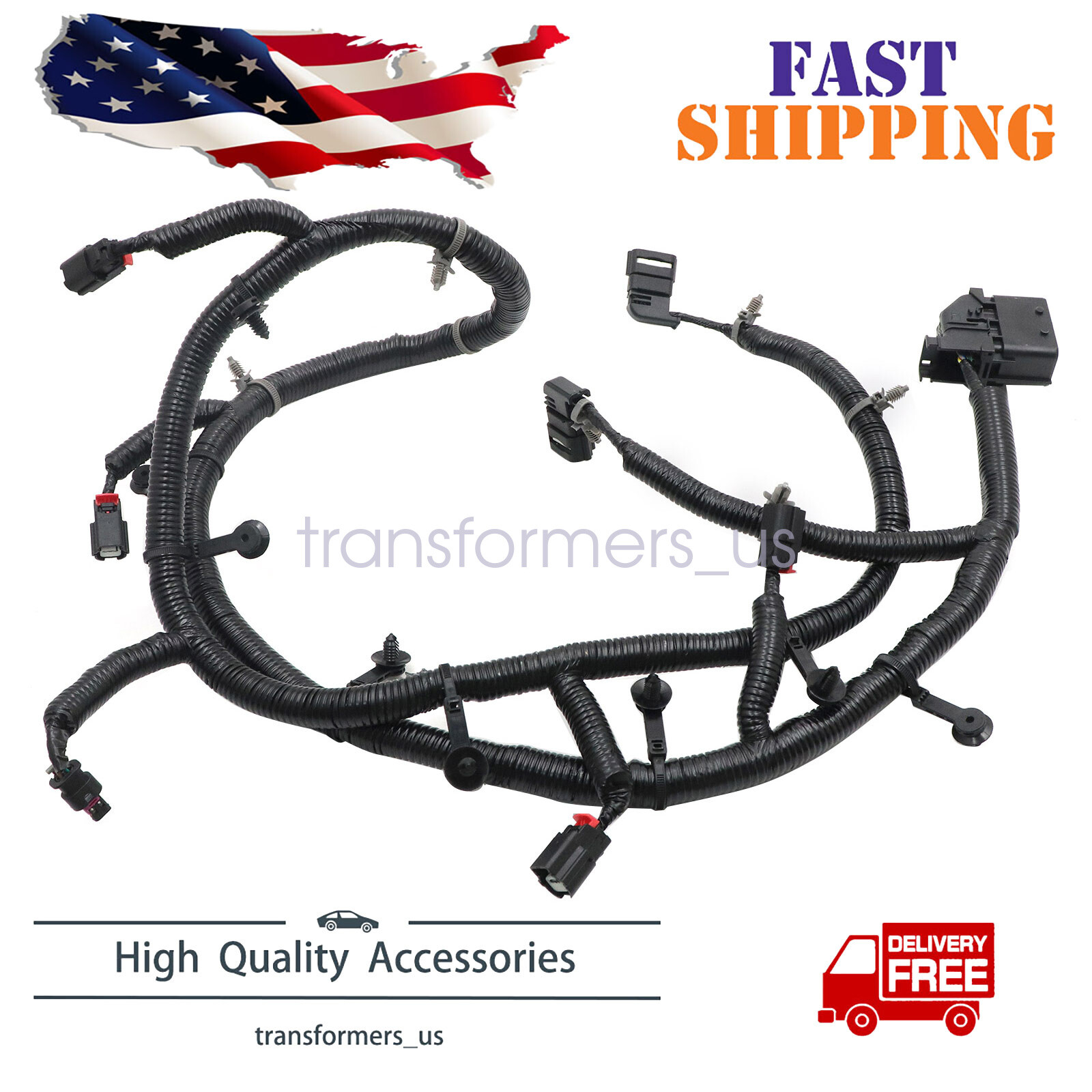 2015-2020 Cadillac Chevrolet GMC Rear Object Alarm Sensor Wiring 23316326