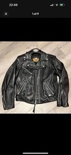 Vtg Vintage Harley Davidson Leather Biker Jacket