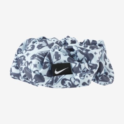 Nike Gathered Ponytail Hair Tie Scrunchy Large Dri-fit Sweat Wicking