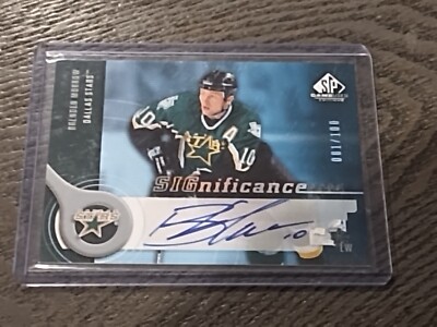 2005-06 SP Game Used Edition SIGnificance /100 Brenden Morrow #S-MW Auto