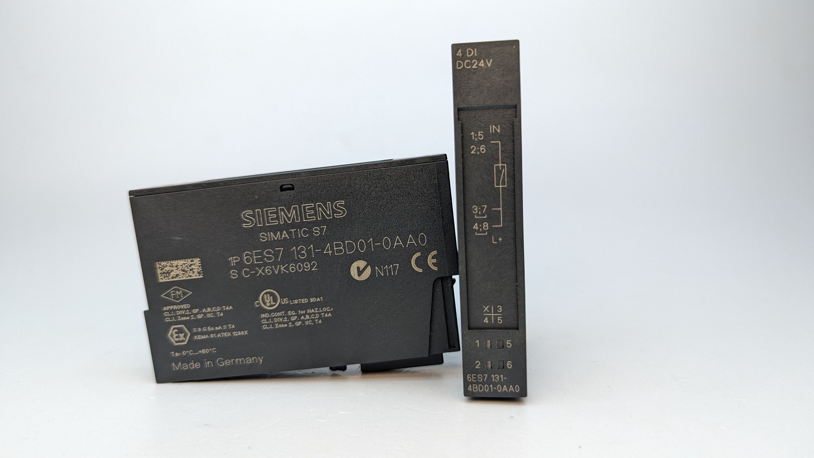 Siemens Simatic ET200S 6ES7 131-4BD01-0AA0 4DI Digital Input | eBay