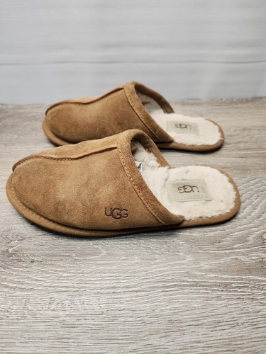 UGG Australia #1115139 Pearle Slipper Chestnut Suede/Wool Lined Comfort 6