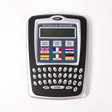 Lingo 6 Language Electronic Handheld Translator Multilingual Travel Unit