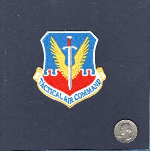 TAC Tactical Air Command USAF air Force Squadron Hat Jacket Patch - 第 1/1 張圖片