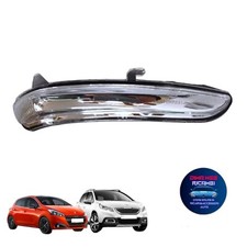 FANALE FANALINO SPECCHIO SPECCHIETTO RETROVISORE FRECCIA PEUGEOT 208 2008 DX