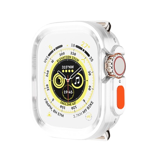 Custodia robusta in gomma cover paraurti telaio iWatch per Apple Watch Ultra 2/Ultra 49 mm - Foto 12 di 29