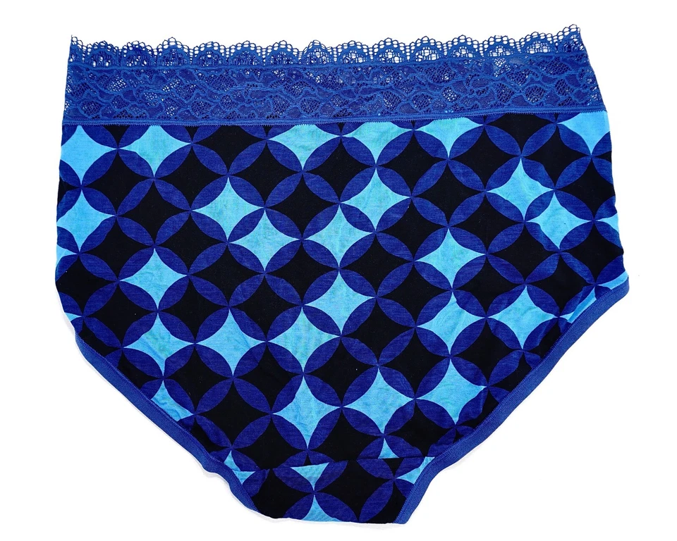 Calzoncillo de encaje Soma Embraceable SS ~ Azulejo Piazza M Majesty ~ Talla XXL [NUEVO CON ETIQUETAS] Foto 2 de 3