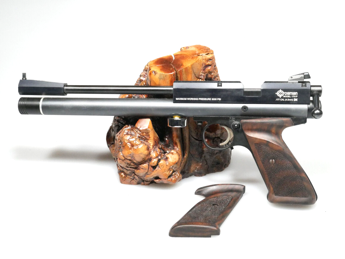 CUSTOM MADE WALNUT GRIPS FIT CROSMAN 377 2240 2250 2300 2400 1700