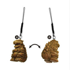 Godzilla Netsuke Collection 2" 1994 Godzilla Mini Figure Strap Keychain Bandai