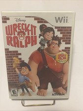 Wreck-It Ralph Game Complete! Nintendo Wii Disney