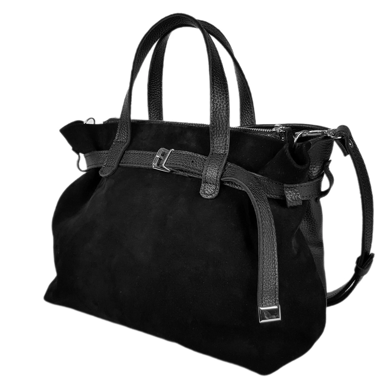 COACH Borsa a mano donna VERA pelle beige chiaro scamosciata avorio tracolla borsetta