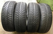 4 x 215/60R17 96H Winterreifen Michelin Alpin A4 2x 7-7,5mm und 2x 5,5-6mm 2015