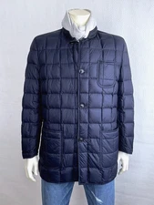 Fay Navy Blue Quilted Goose Down Jacket Sz.IT48 (Fits M) Immaculate condition,