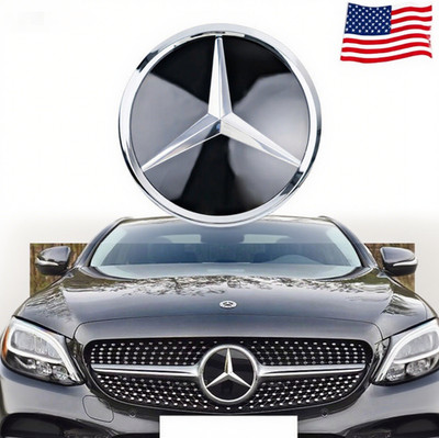 For 2015-19 Mercedes~Benz GLC GLS GLE W166 W253 Front Grille Mirror Emblem 