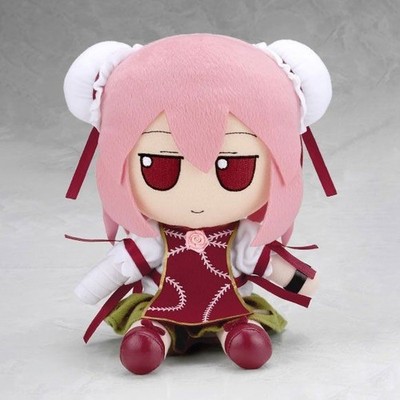 Touhou Project Ibaraki Kasen Fumo Fumo Serie # 32 Plüschpuppe Dose Abzeichen Set
