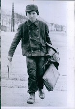 1956 Boy Fighter Slipped Across Hungary Border Austria Refuge Refugees Photo 7X9