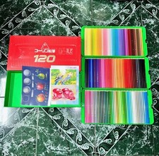 Colleen Colored Pencils 120 Colors Box Set Drawing Art Sketching Adult Coloring