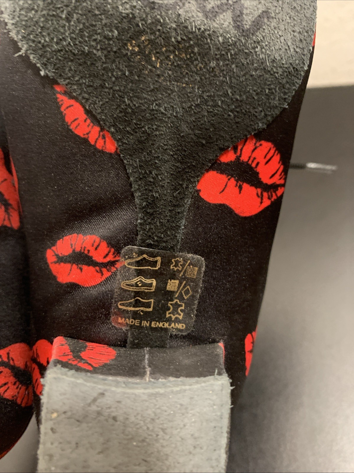 International 1.5" Heather Split-sole Womens Print Practice Dance Shoes Sz 4