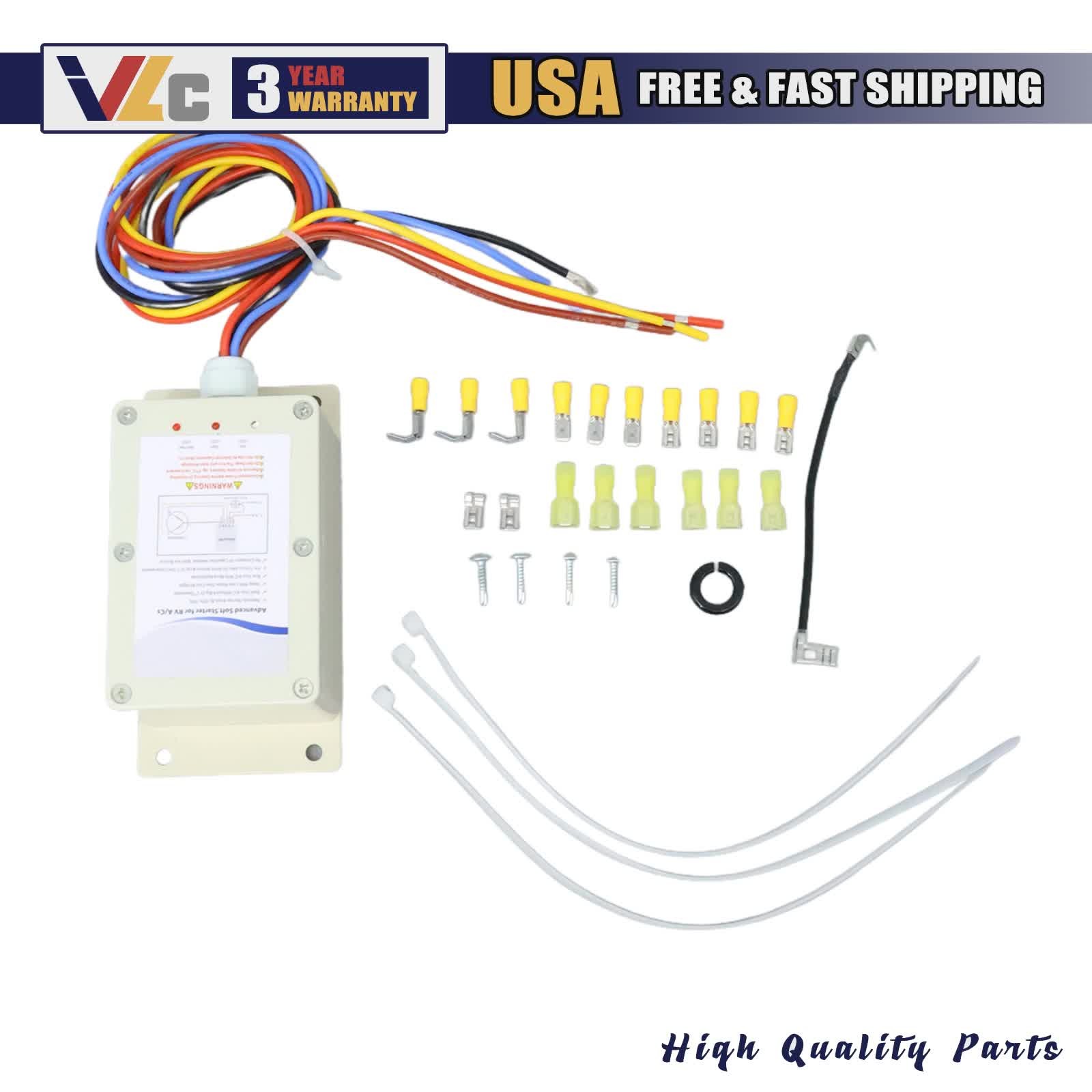 Soft Start Kit Air Conditioner Setup RV A/C Starter Fits SSRV3T 110 Volts USA
