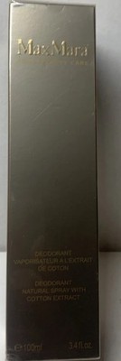 Max Mara Deodorant 100 ml Natural Spray Versiegelt 