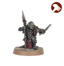 MESBG Moria Goblin Shaman, NIB and OOP, Metal, Games Workshop, Lord of the Rings