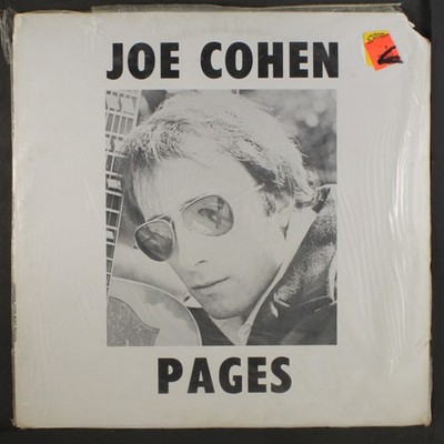 Joe Cohen: Pages Friendship Store 12'' LP 33 U/min Versiegelt