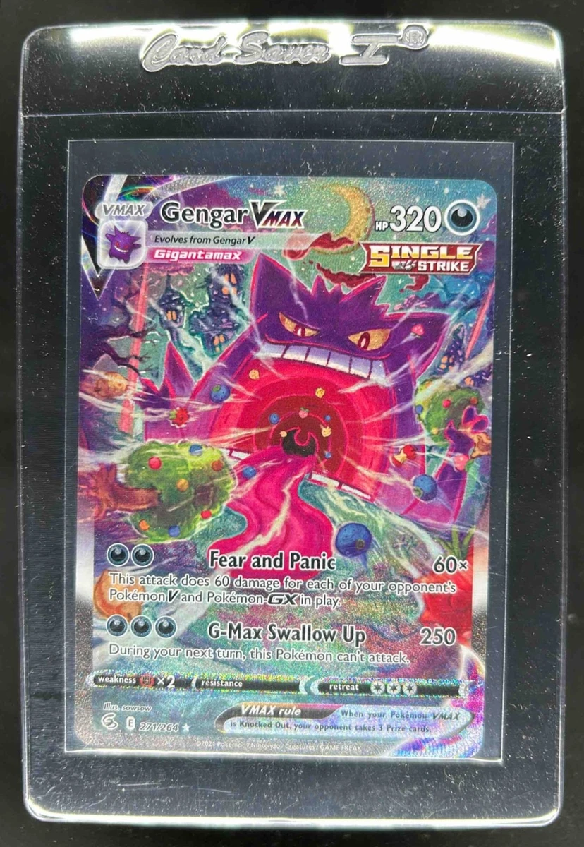 Gengar VMAX 271/264 Swsh08: Fusion Strike for sale | eBay