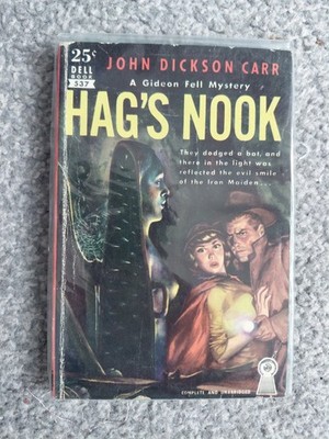 John Dickson Carr. Hags Nook. Vintage USA DELL PAPERBACK.