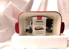 New Cuisinart 2 Qt. Chef's Classic Ceramic Stoneware Baking Pan